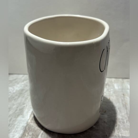 Rae Dunn Caffeinate and Educate coffee mug - Picture 2 of 7